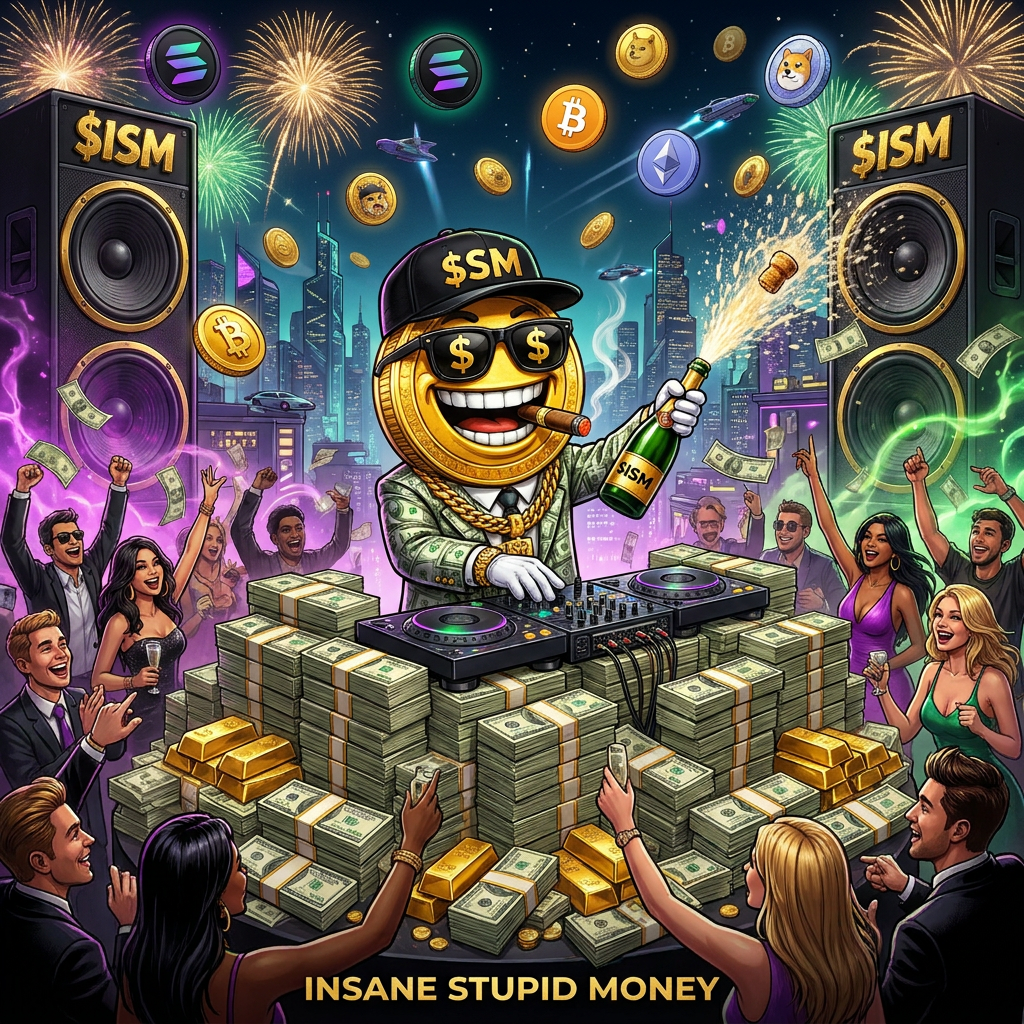 $ISM party artwork